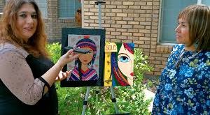ESTELA THOMSON UNA ARTISTA PERUANA EN EE UU